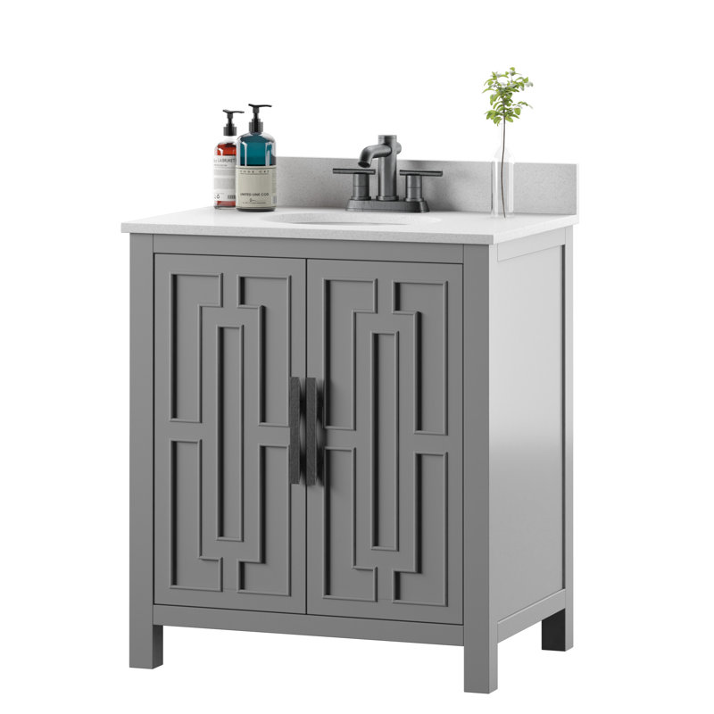 Etta Avenue™ Casandra 29.88'' Freestanding Single Bathroom Vanity with